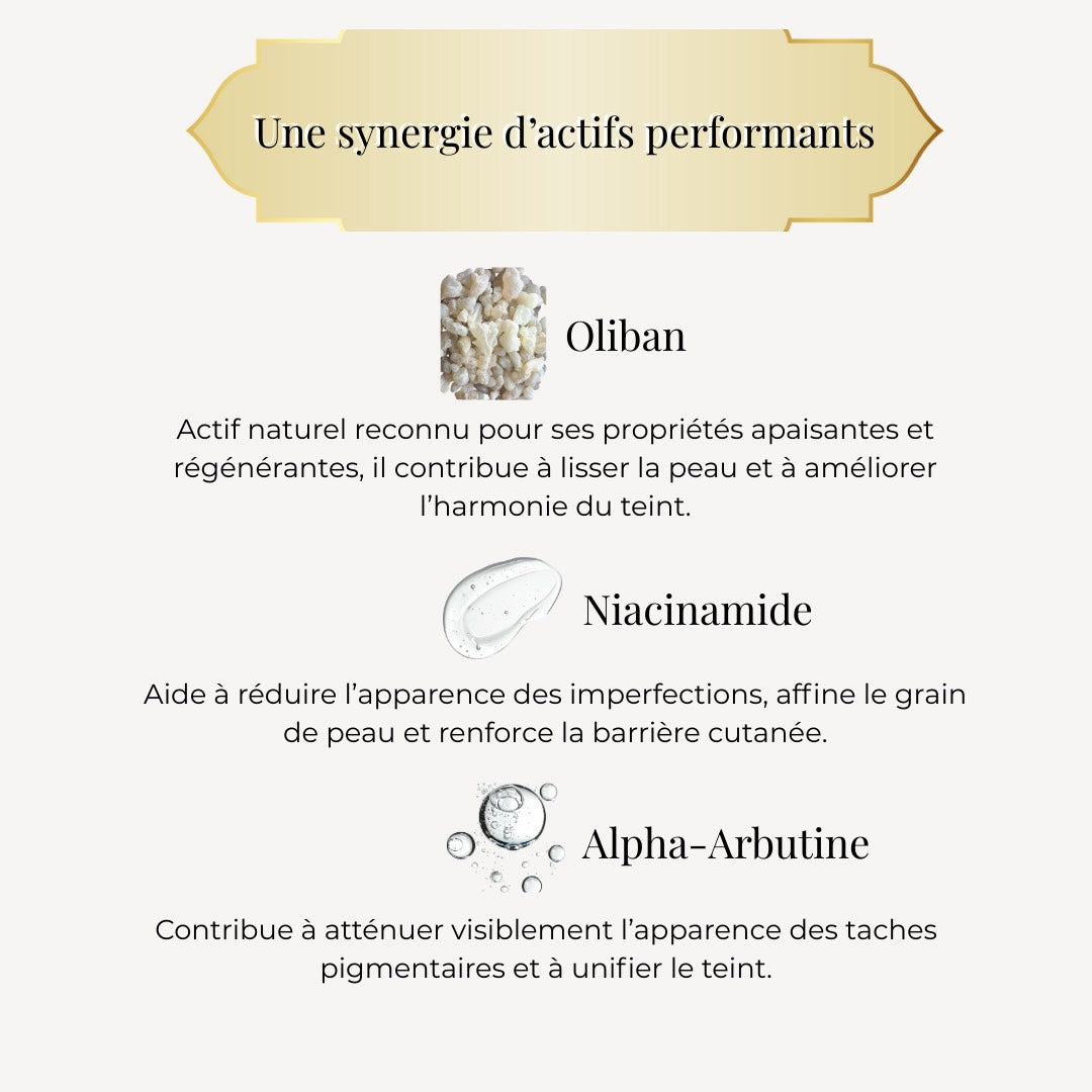 Crème Correctrice Anti-Taches à l'Oliban Royal – Olibrigh® (50 ml)