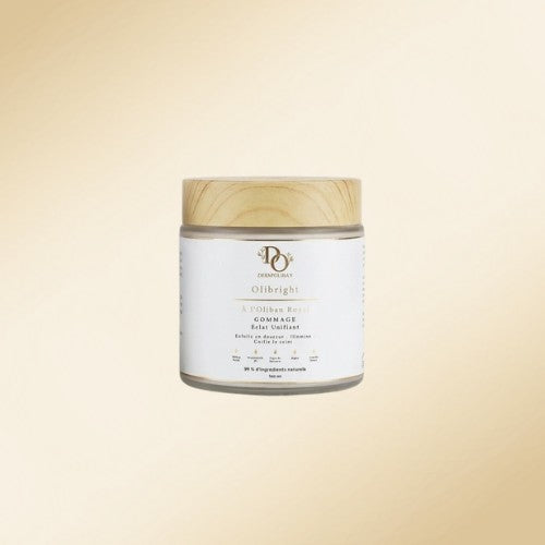 Gommage Éclat Unifiant à l'Oliban Royal – Olibrigh® (100 ml)
