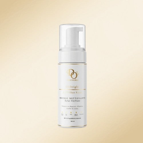 Mousse Nettoyante Éclat Unifiant à l'Oliban Royal – Olibrigh® (150 ml)
